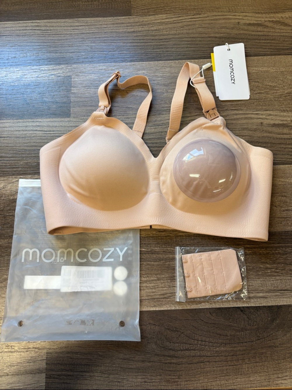 NWT MOMCOZY seamless nursing bra